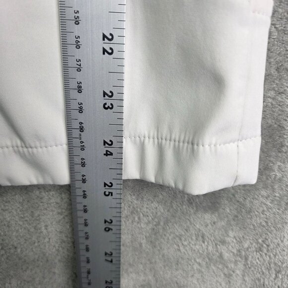 Womens Free Tech Arctic White & Gray Hooded Jacket Full Zip Polyester Size XL - Picture 9 of 11